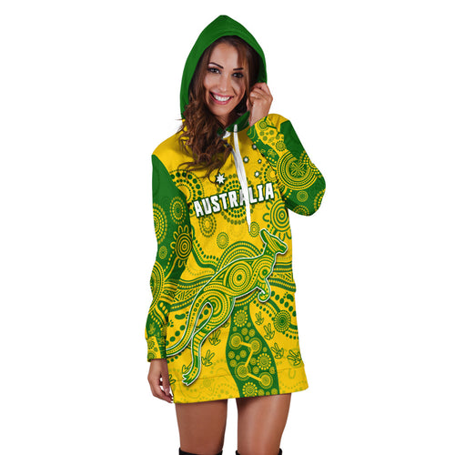 custom-text-and-number-australia-hoodie-dress-national-colours-proud-aussie-special-indigenous