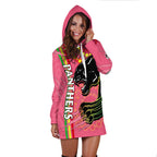 panthers-rugby-hoodie-dress-the-mountain-men-aboriginal-art-dynamic-pink-version
