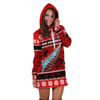 custom-personalised-new-zealand-christmas-hoodie-dress-paua-shell-silver-fern-meri-kirihimete