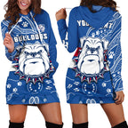 custom-personalised-bulldogs-football-hoodie-dress-scraggers-1877-aboriginal-dot-painting-newest-version