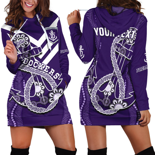 custom-personalised-dockers-football-hoodie-dress-fremantle-anchor-mix-aboriginal-pattern-dynamic-style