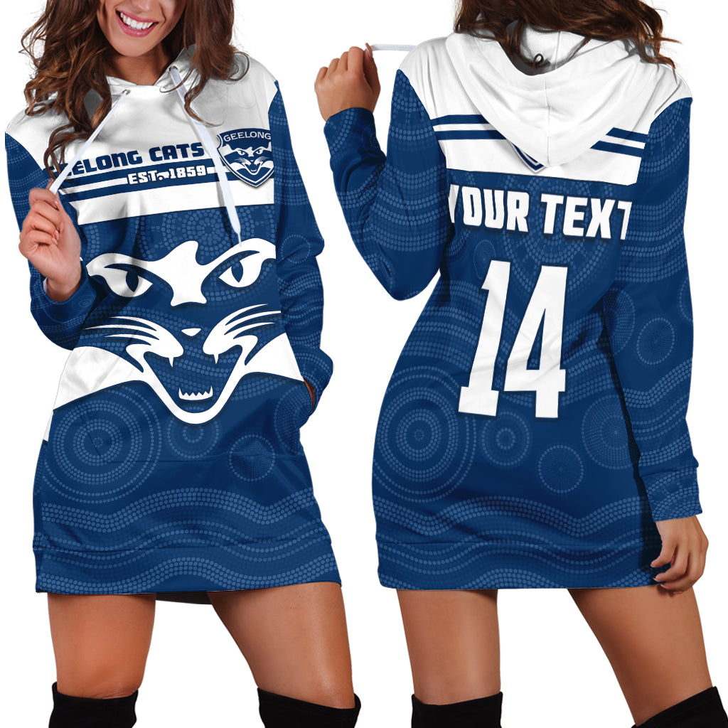 custom-text-and-number-cats-football-hoodie-dress-geelong-est-1859-aboriginal-art