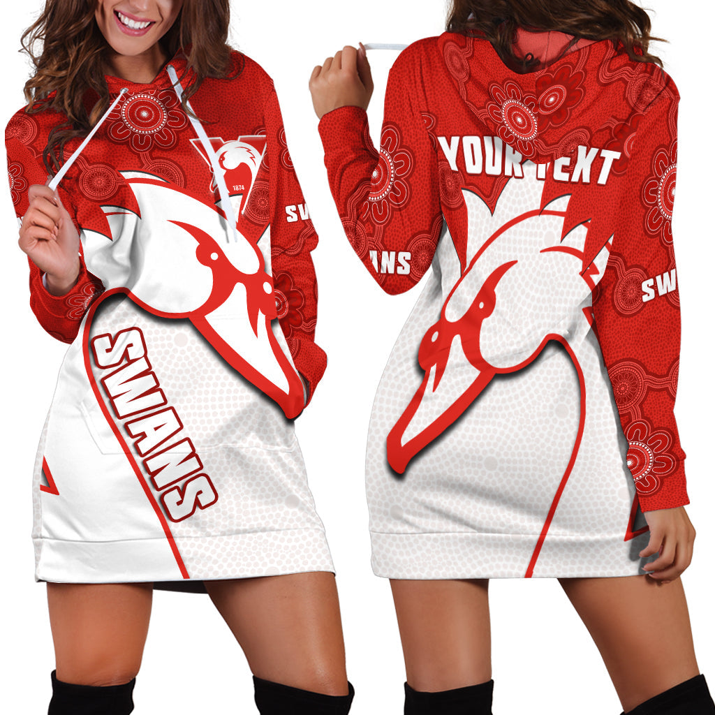 custom-personalised-sydney-football-hoodie-dress-swans-1874-dot-painting-artsy