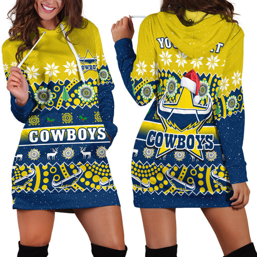 custom-personalised-cowboys-christmas-hoodie-dress-aboriginal-art-merry-xmas