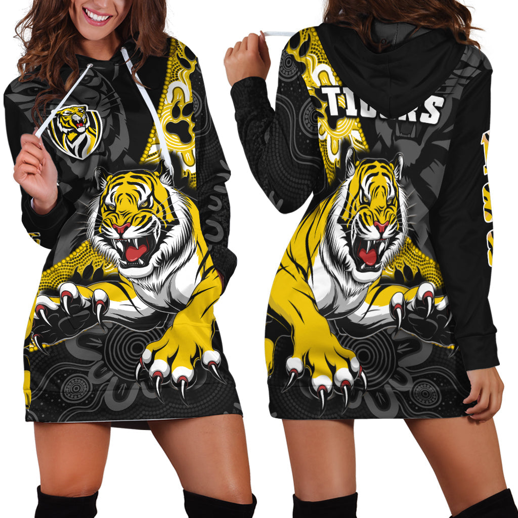 richmond-football-hoodie-dress-tigers-1885-indigenous-basic-style