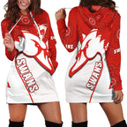 sydney-football-hoodie-dress-swans-1874-dot-painting-artsy