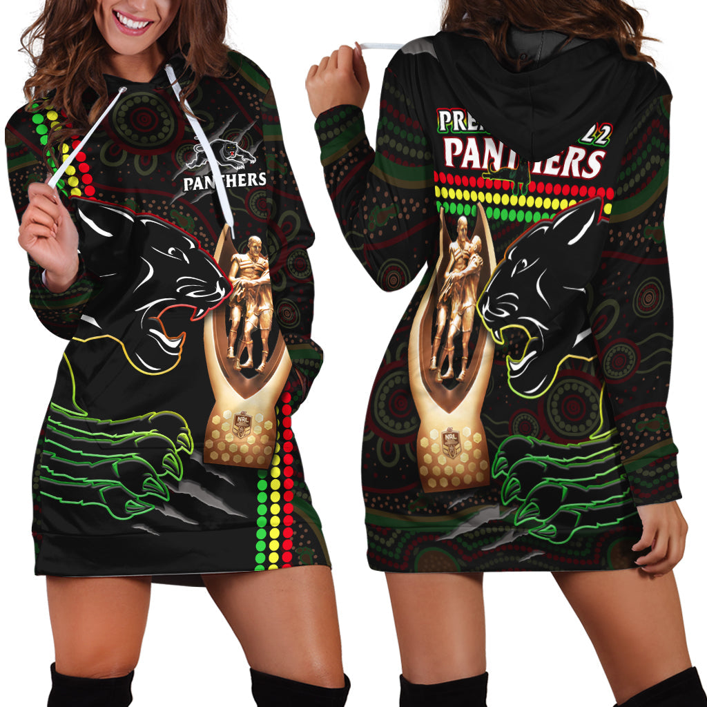 panthers-rugby-hoodie-dress-the-riff-2022-premiers-aboriginal-art