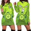 custom-text-and-number-sydney-thunder-hoodie-dress-gradient-aboriginal-dot-painting