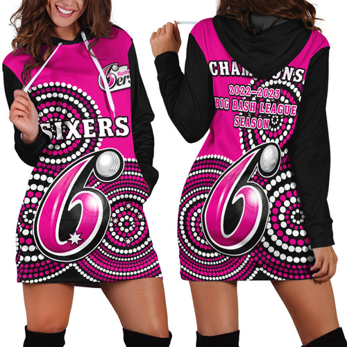 sydney-sixers-cricket-hoodie-dress-champions-bbl12-proud-indigenous-art