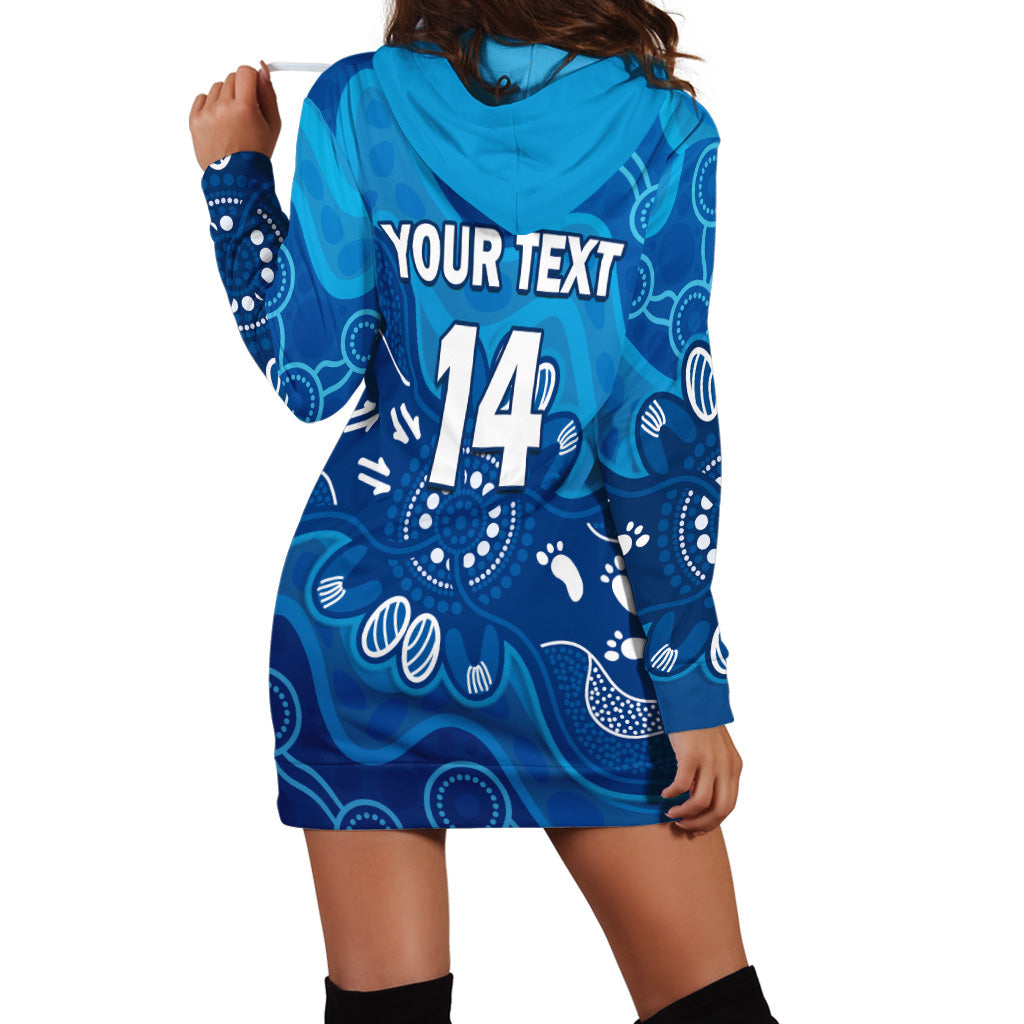 custom-text-and-number-nsw-blues-hoodie-dress-new-south-wales-aboriginal-art