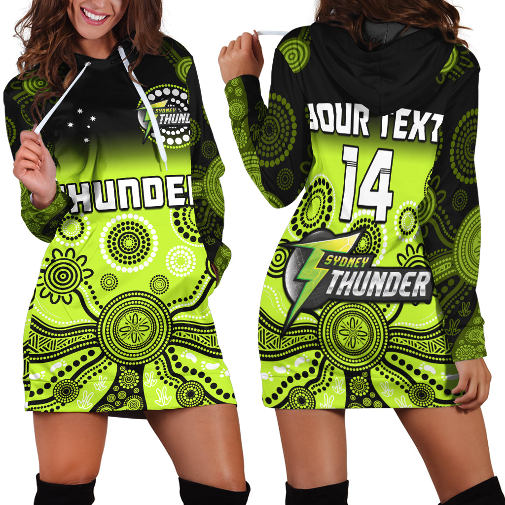 custom-text-and-number-thunder-hoodie-dress-sydney-gradient-aboriginal-art