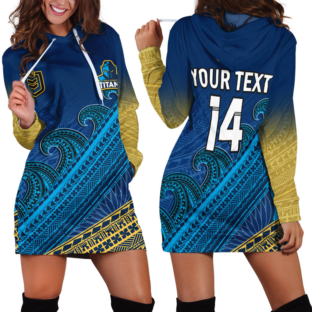 custom-text-and-number-gold-coast-titans-rugby-hoodie-dress-pasifika-gradient-polynesian-pattern