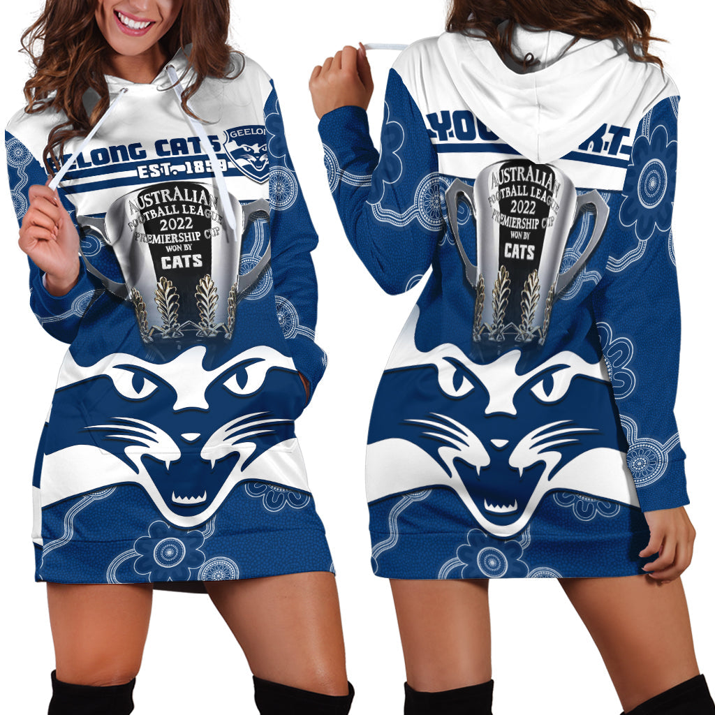 custom-personalised-cats-football-hoodie-dress-geelong-premiers-2022-aboriginal