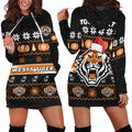 custom-personalised-wests-tigers-christmas-hoodie-dress-aboriginal-art-merry-xmas