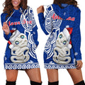 custom-personalised-new-zealand-christmas-hoodie-dress-hei-tiki-blue-pohutukawa-meri-kirihimete
