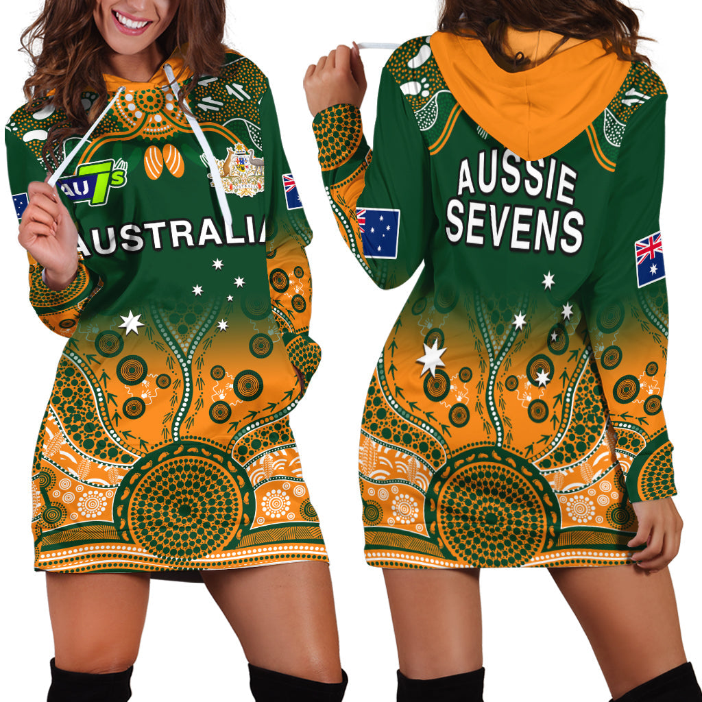 australia-rugby-hoodie-dress-aussie-sevens-green-indigenous