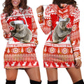 australia-hoodie-dress-koala-aboriginal-painting-merry-christmas