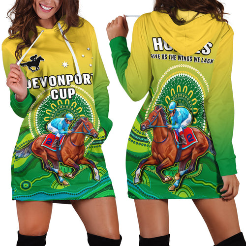 australia-devonport-cup-2023-hoodie-dress-horse-racing-indigenous-art