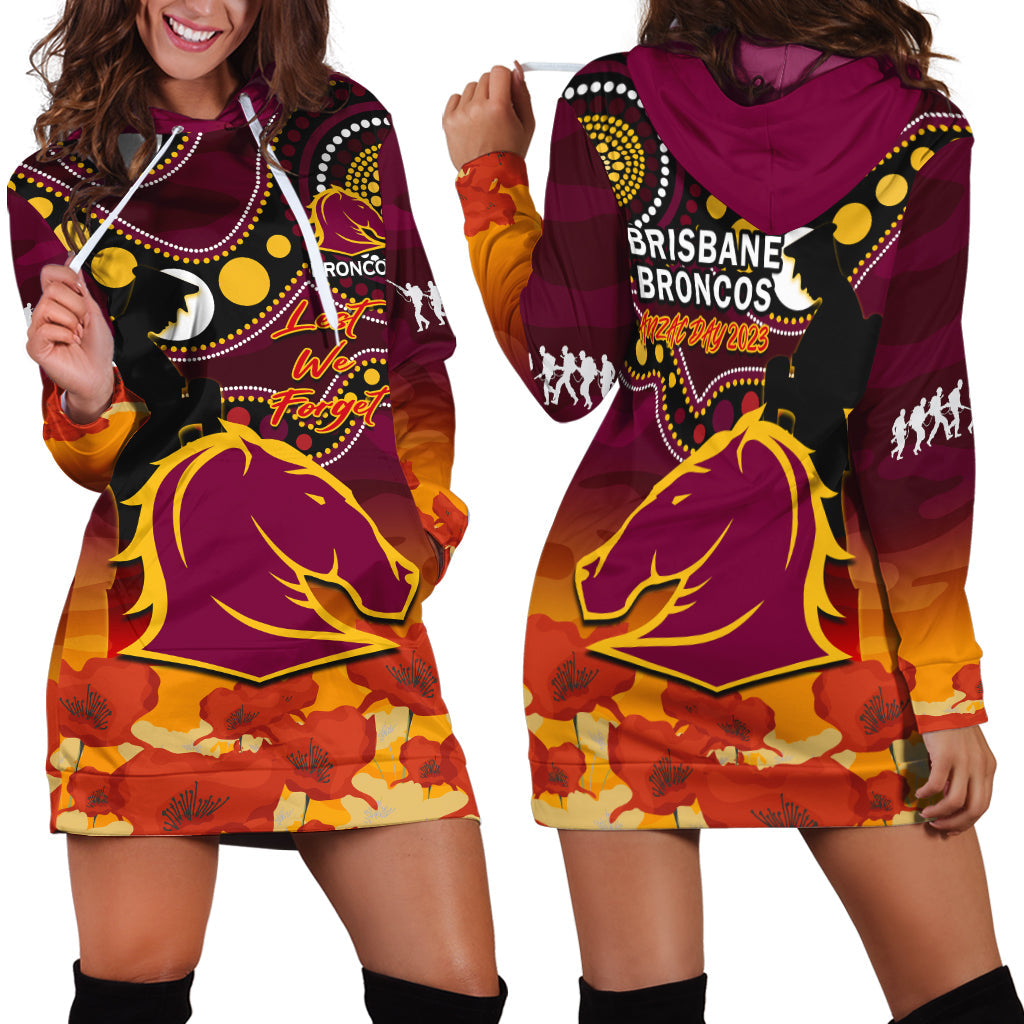 brisbane-broncos-rugby-anzac-2023-hoodie-dress-aboriginal-mix-poppy-lest-we-forget