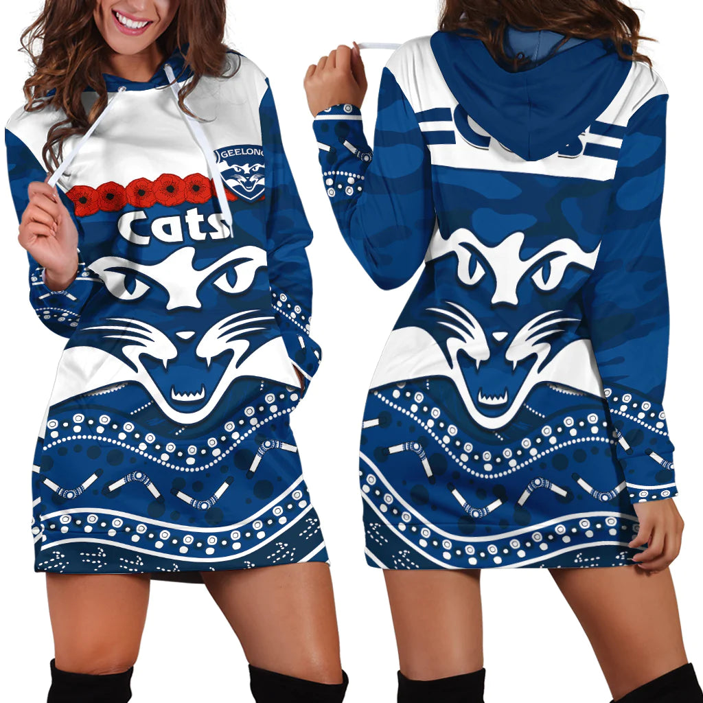 cats-football-anzac-hoodie-dress-geelong-camouflage-poppy-mix-aboriginal