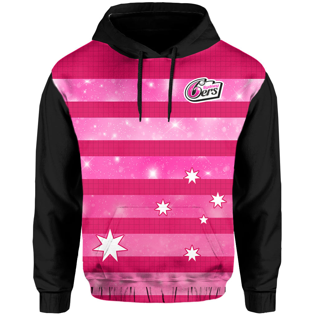 custom-text-and-number-sydney-sixers-cricket-hoodie-galaxy-star-simple-ver02