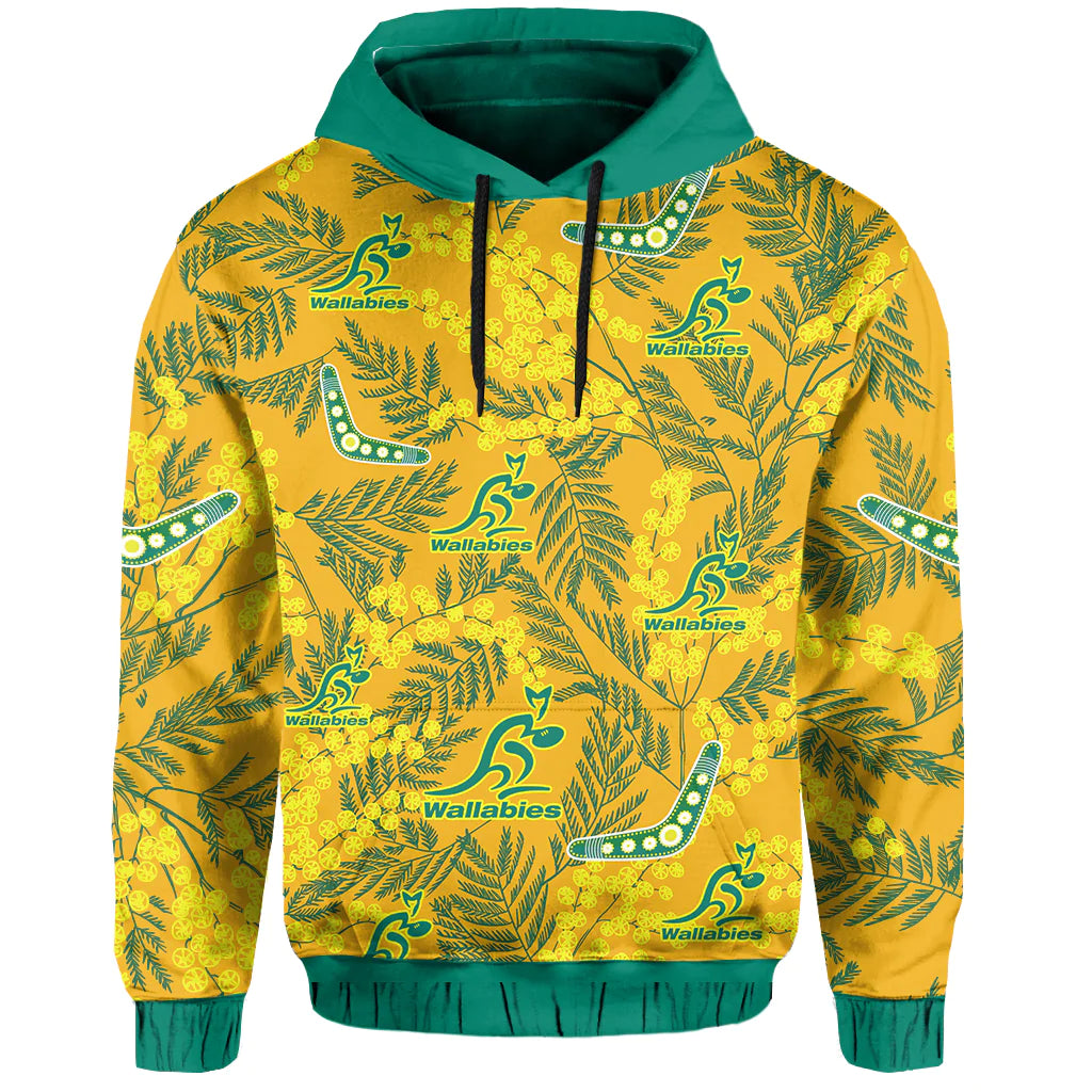 custom-personalised-wallabies-rugby-hoodie-golden-wattle-aboriginal-boomerang-style-hawaii