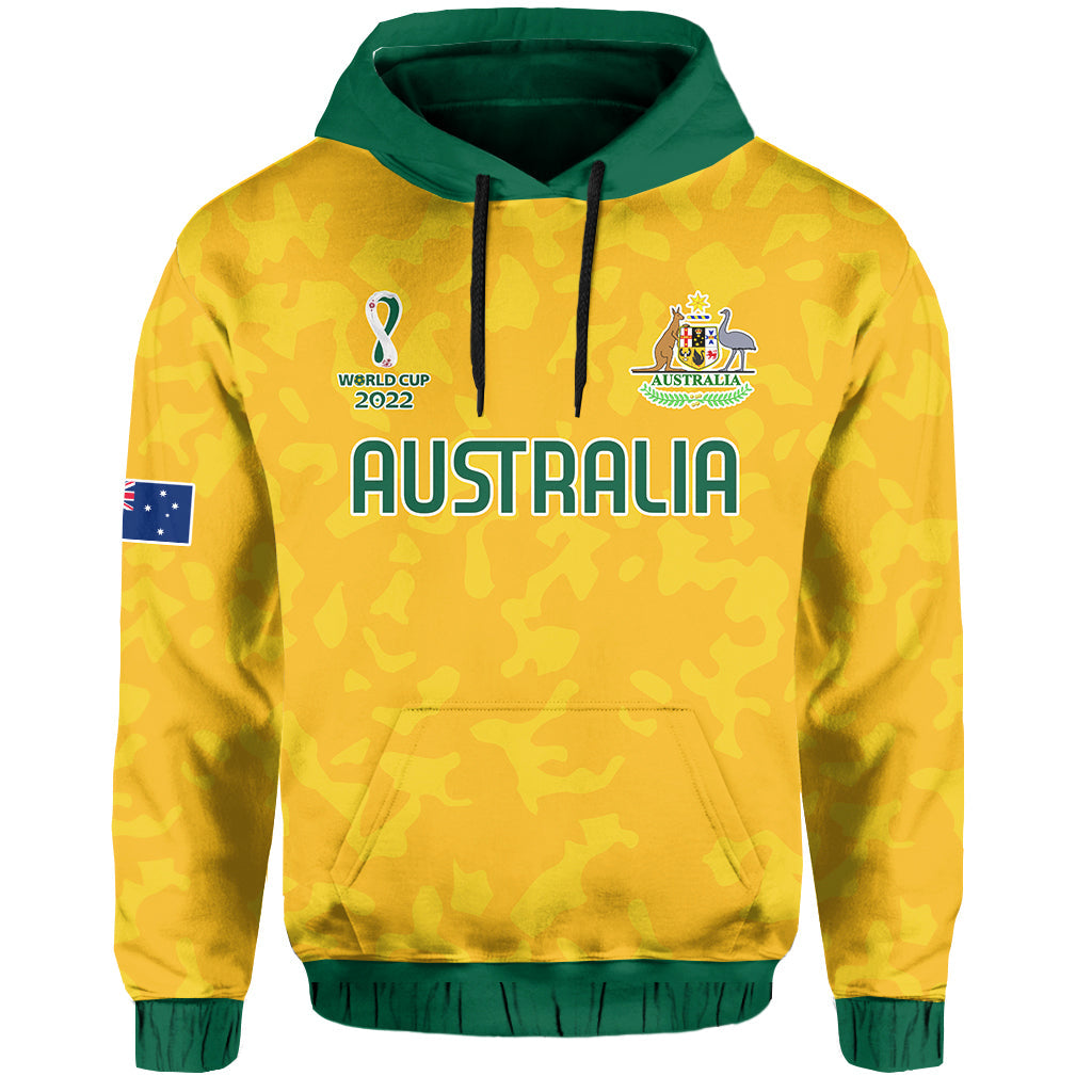 custom-text-and-number-australia-soccer-hoodie-world-cup-football-2022-socceroos-with-kangaroos