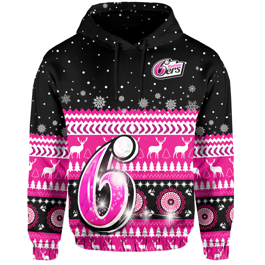 sydney-sixers-cricket-hoodie-christmas-aboriginal