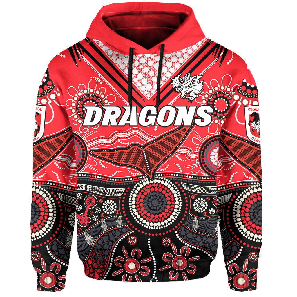 custom-text-and-number-dragons-rugby-hoodie-indigenous-pattern-artsy-version