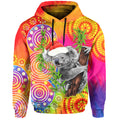 australia-koala-aboriginal-hoodie-rainbow-tie-dye-merry-christmas