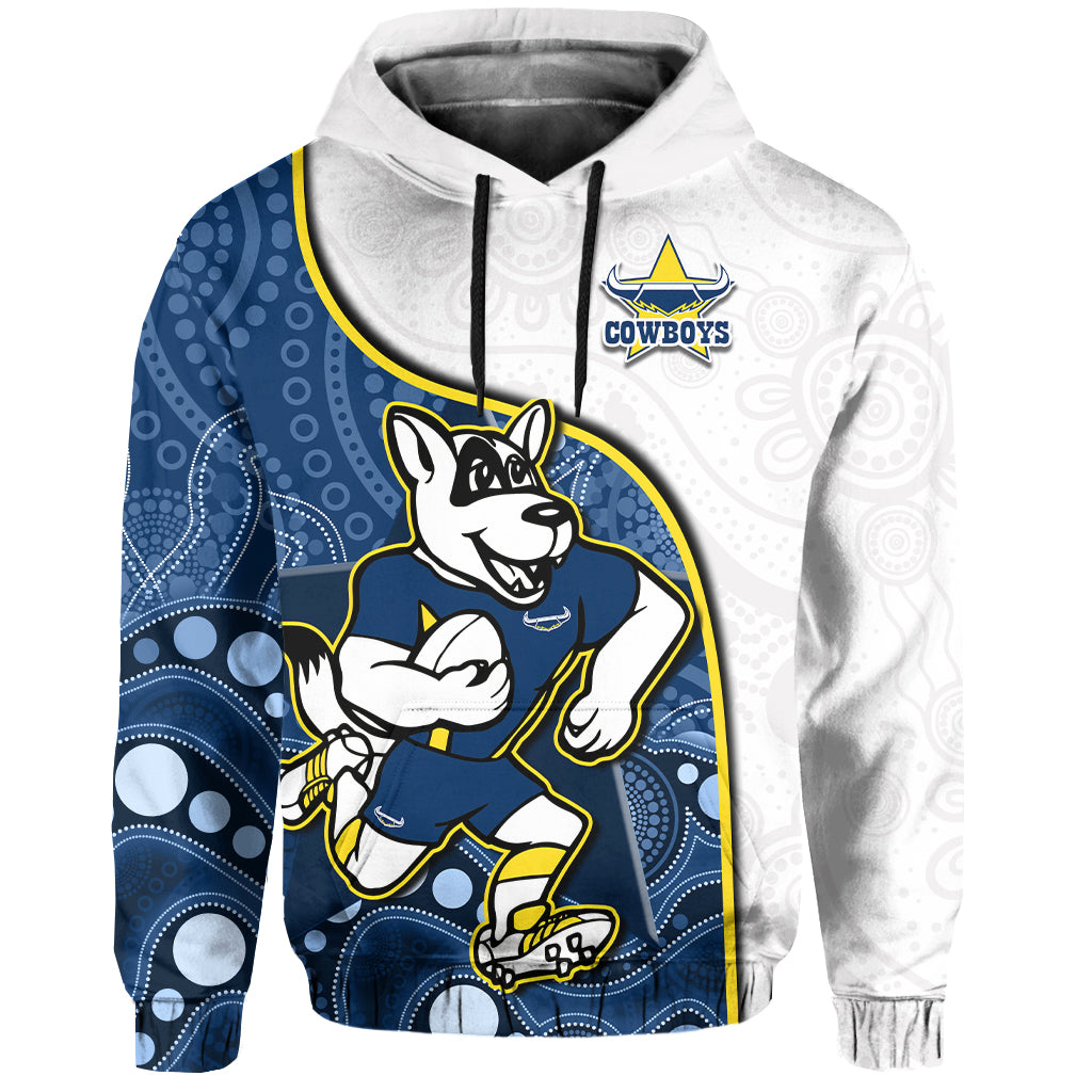 custom-text-and-number-cowboys-rugby-hoodie-macost-indigenous-pattern-2022-premiers