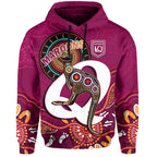 custom-text-and-number-maroons-rugby-hoodie-queensland-kangaroo-aboriginal-dot-paintings
