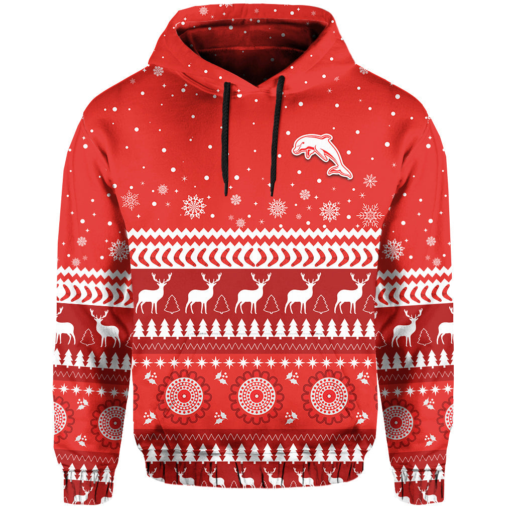 custom-personalised-dolphins-rugby-hoodie-christmas-redcliffe