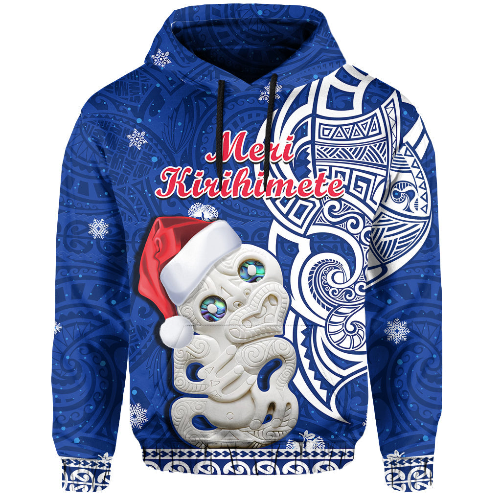 new-zealand-christmas-hoodie-hei-tiki-blue-pohutukawa-meri-kirihimete