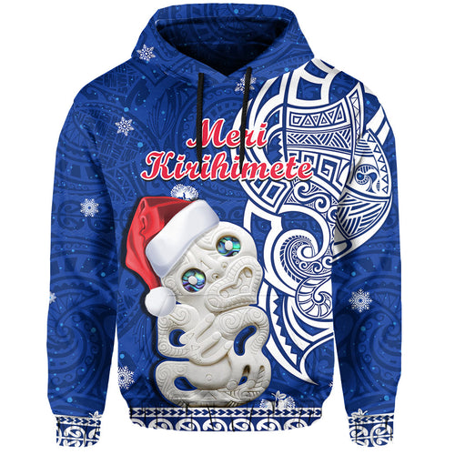 new-zealand-christmas-hoodie-hei-tiki-blue-pohutukawa-meri-kirihimete