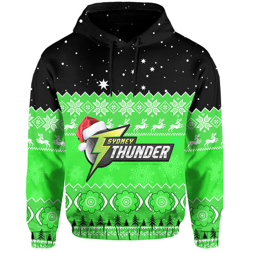 custom-personalised-thunder-cricket-hoodie-aboriginal-merry-christmas
