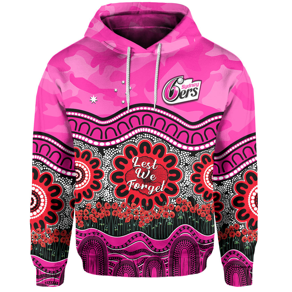 sixers-cricket-anzac-hoodie-sydney-poppy-aboriginal-camouflage