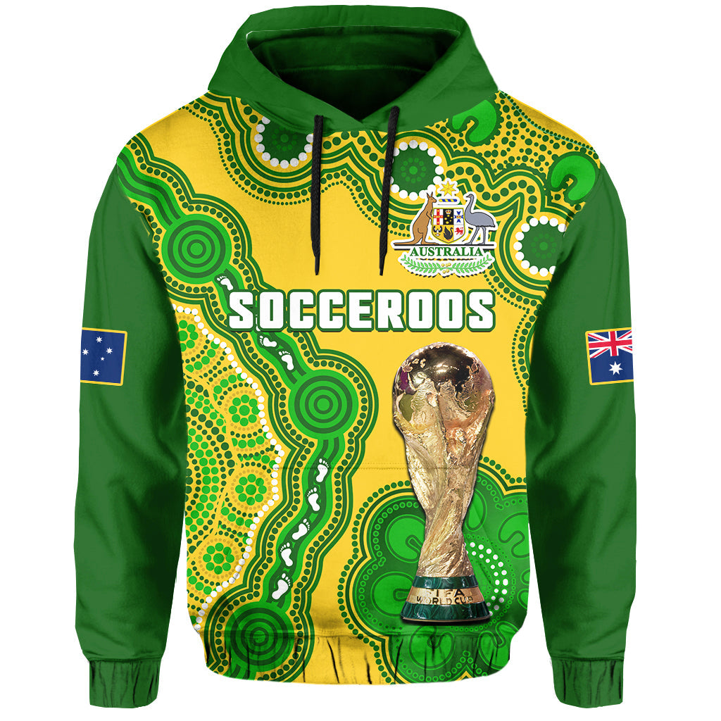 custom-text-and-number-australia-soccer-hoodie-socceroos-aboriginal-wc-2022
