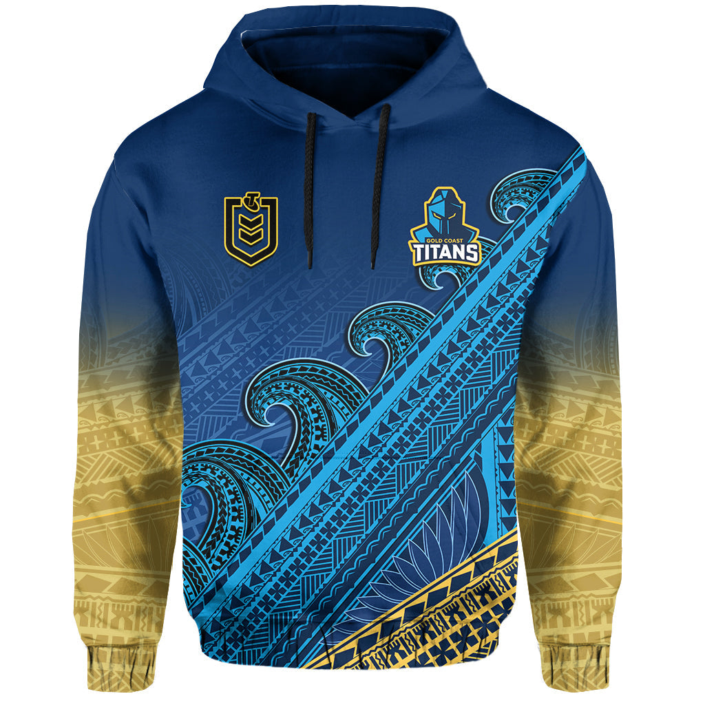 custom-text-and-number-gold-coast-titans-rugby-hoodie-pasifika-gradient-polynesian-pattern