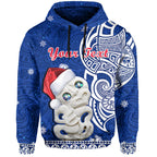 custom-personalised-new-zealand-christmas-hoodie-hei-tiki-blue-pohutukawa-meri-kirihimete