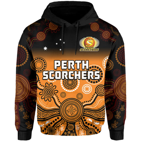 perth-scorchers-hoodie-gradient-aboriginal-dot-painting