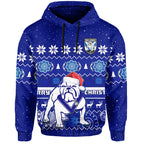 bulldogs-rugby-christmas-hoodie-berries-merry-xmas-aboriginal-art