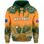 custom-text-and-number-australia-rugby-hoodie-wallabies-kangaroo-orange-aboriginal