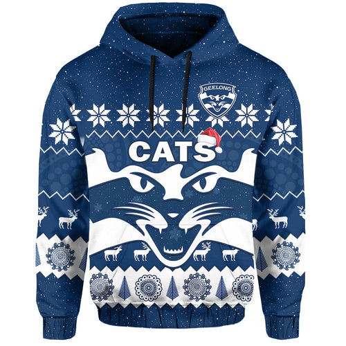 custom-personalised-cats-football-christmas-hoodie-geelong-aboriginal-painting
