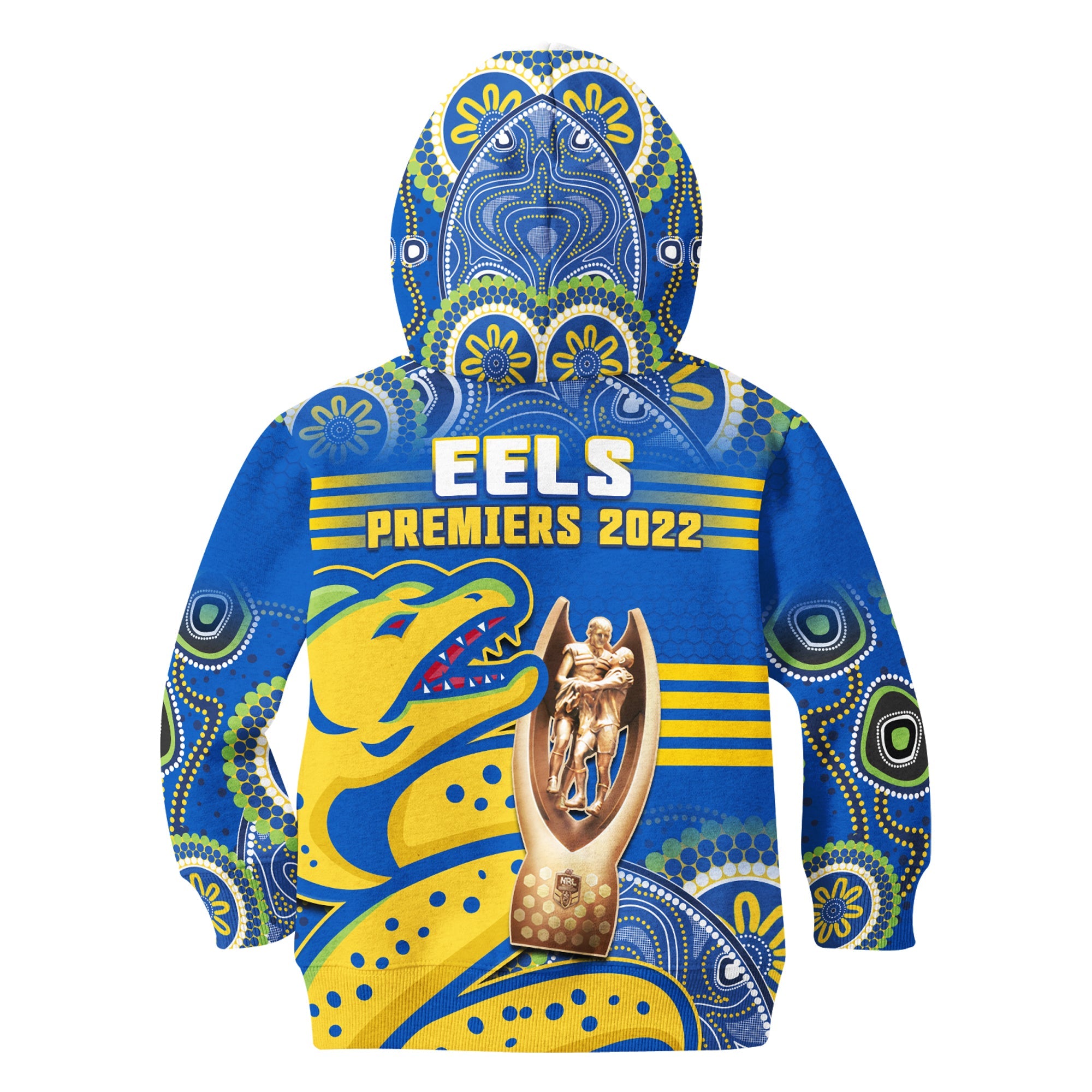 parramatta-rugby-hoodie-kid-eels-premiers-2022-indigenous-artsy