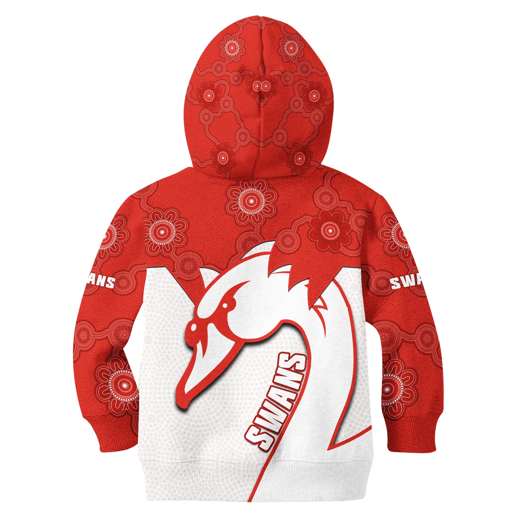 sydney-football-hoodie-kid-swans-1874-dot-painting-artsy