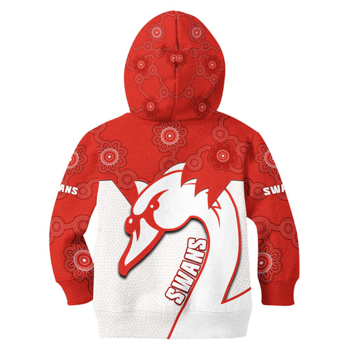 sydney-football-hoodie-kid-swans-1874-dot-painting-artsy