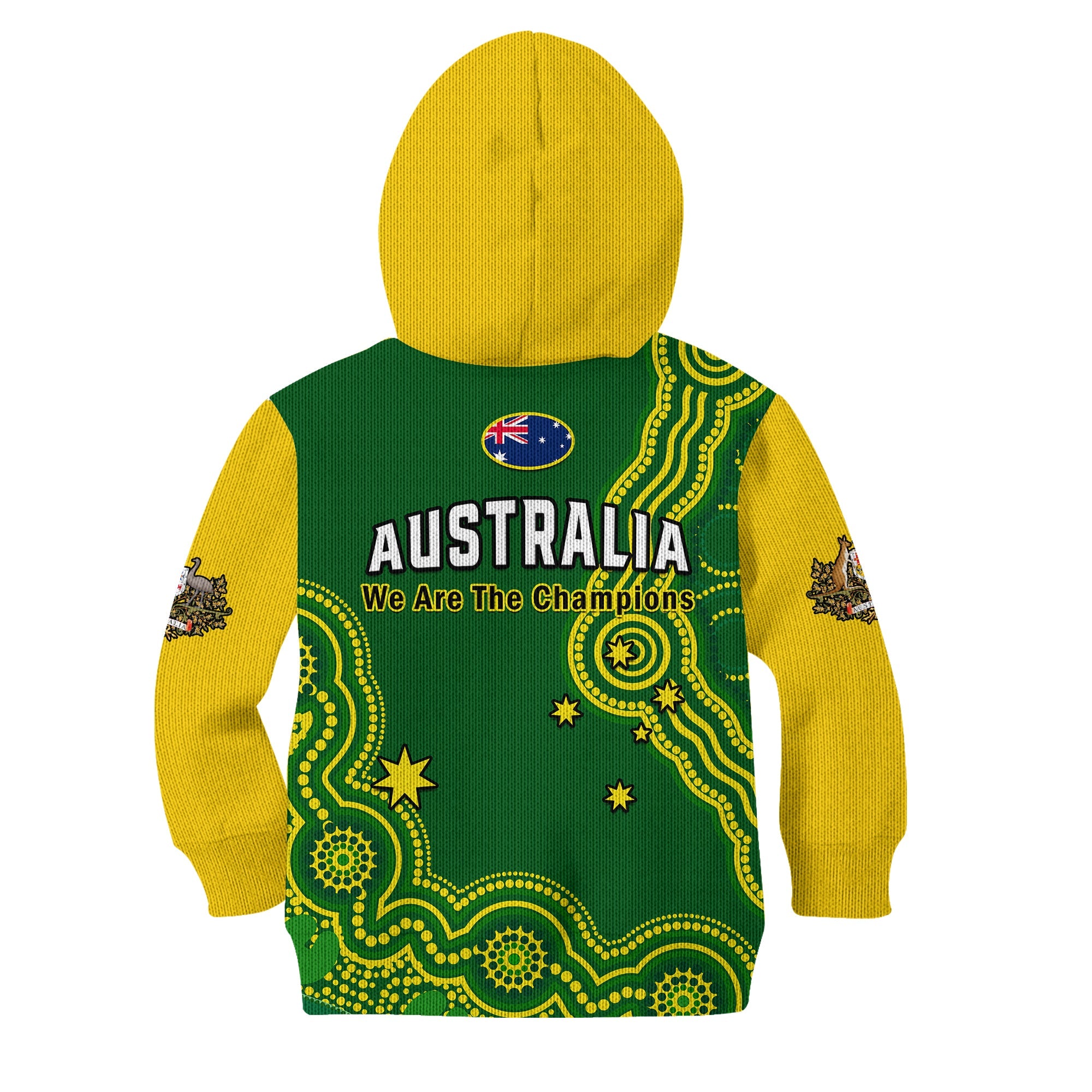 australia-rugby-hoodie-kid-jillaroos-champions-indigenous-green-style