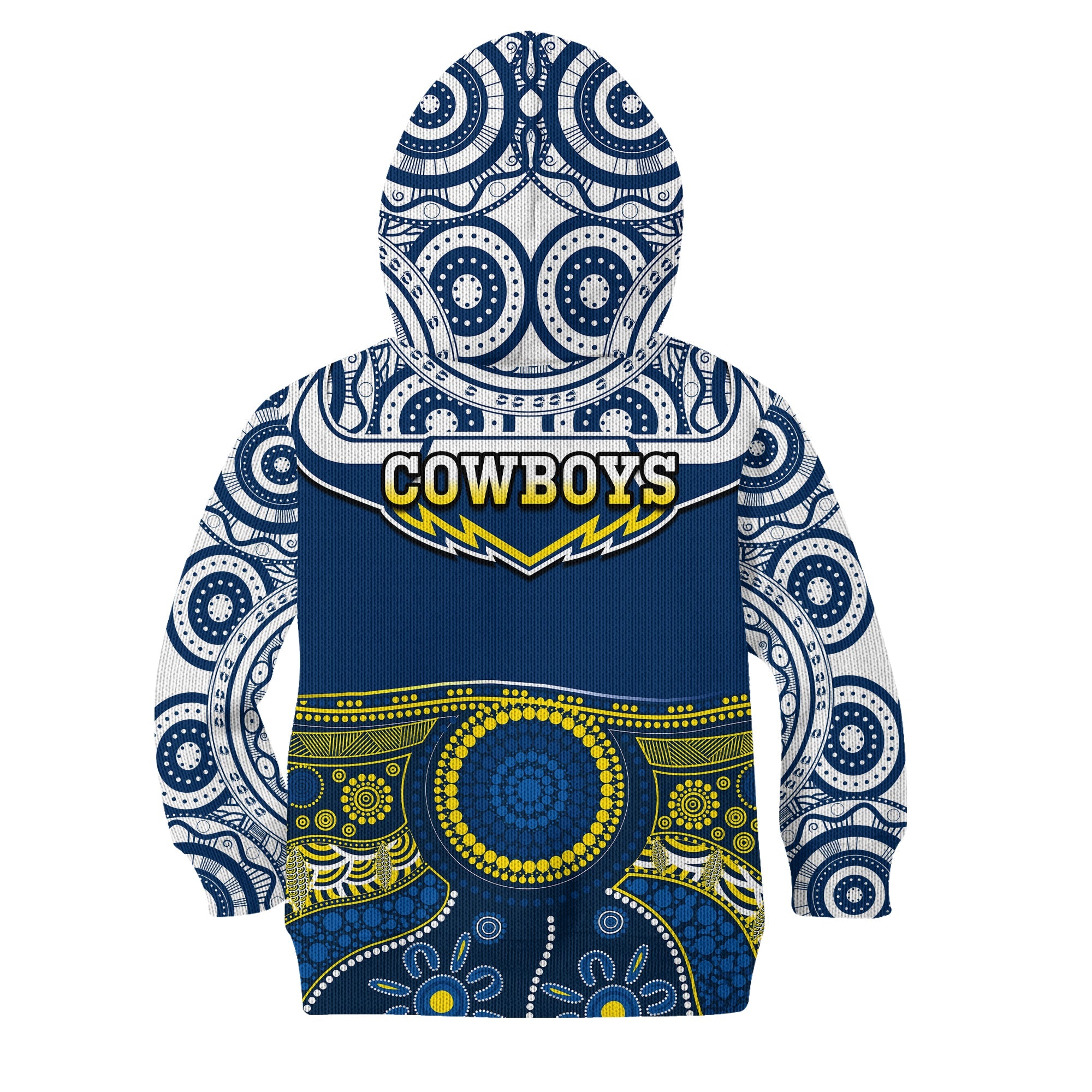 cowboys-rugby-hoodie-kid-aboriginal-art