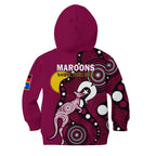 maroons-rugby-naidoc-2023-hoodie-kid-qld-for-our-elders-indigenous-art